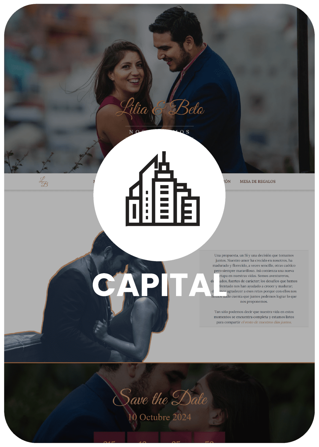 Portada Nuestra boda Danny & Danna